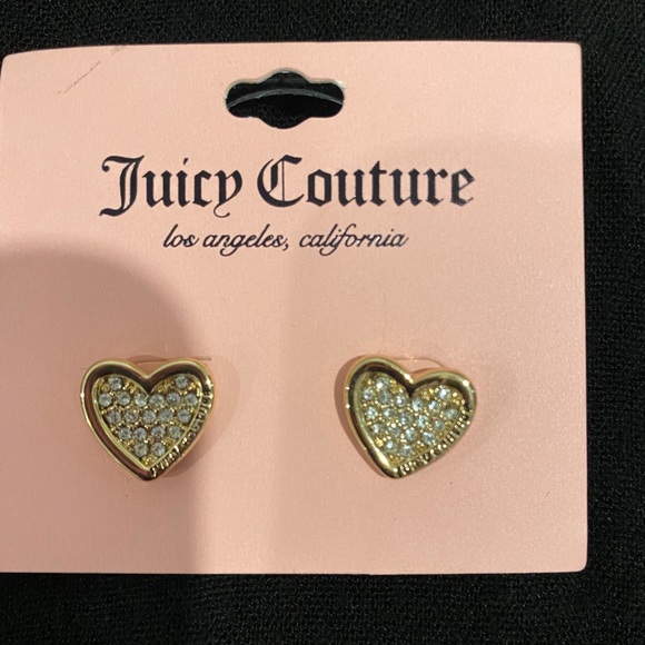 Heart shaped earrings - Picture 2 of 3